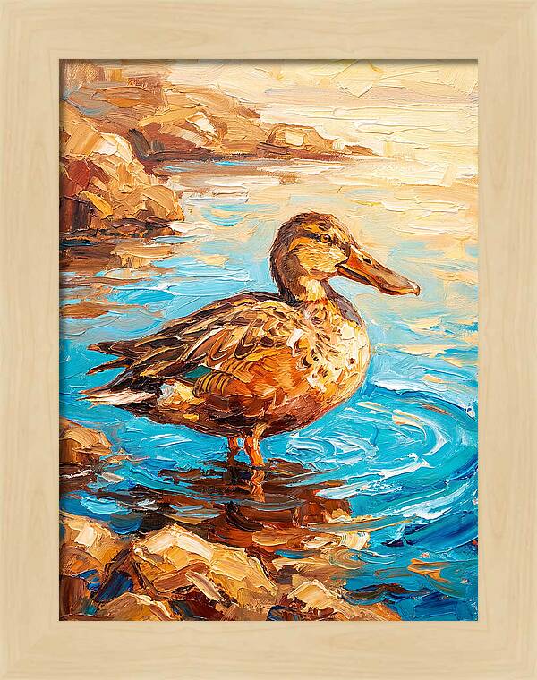 Shoveler In The Mediterranean