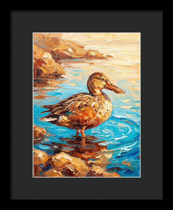 Shoveler In The Mediterranean