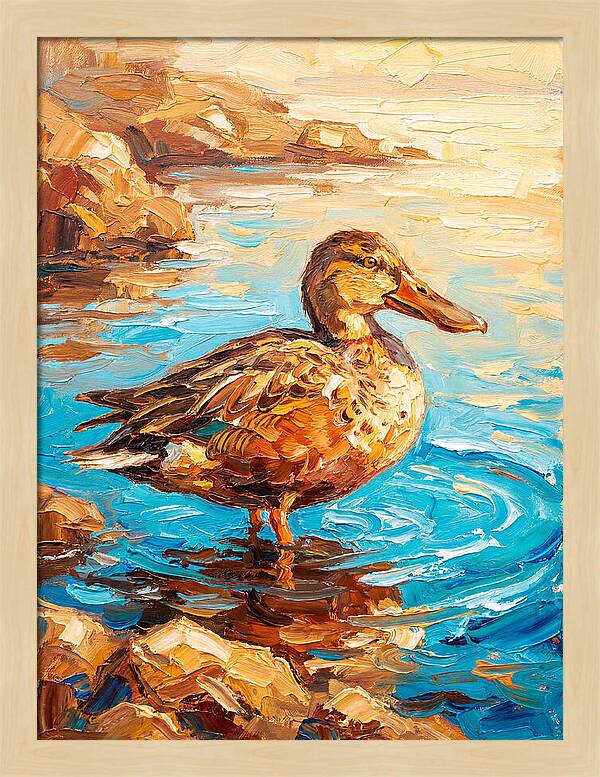 Shoveler In The Mediterranean