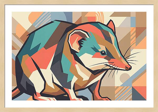 Shrew In Vibrant Geometry