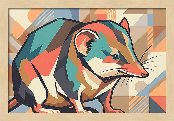 Shrew In Vibrant Geometry