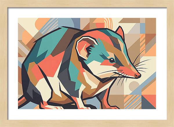 Shrew In Vibrant Geometry