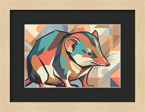 Shrew In Vibrant Geometry