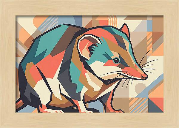 Shrew In Vibrant Geometry