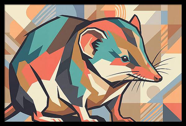 Shrew In Vibrant Geometry