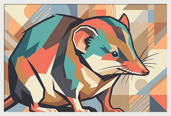 Shrew In Vibrant Geometry