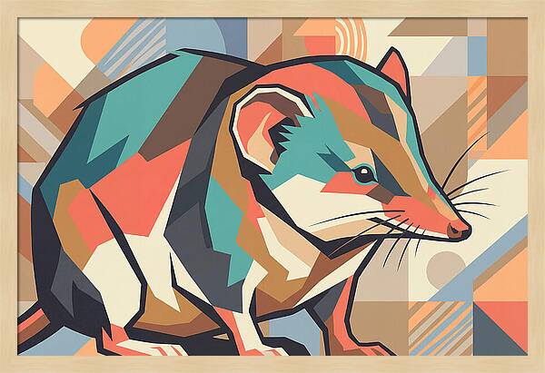 Shrew In Vibrant Geometry