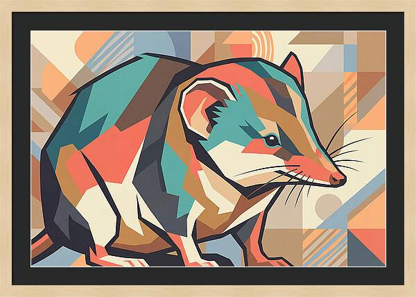 Shrew In Vibrant Geometry