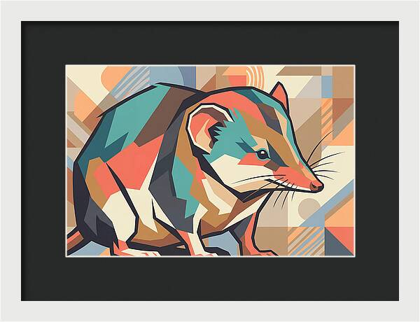 Shrew In Vibrant Geometry