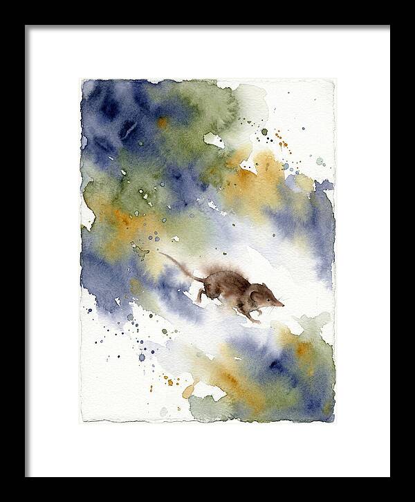 Shrew In Watercolor Splendor