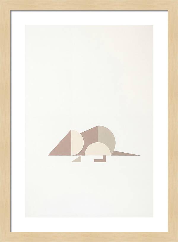 Shrew Minimalism In Shapes