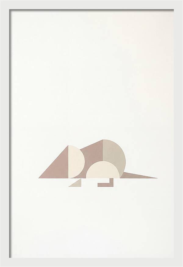 Shrew Minimalism In Shapes