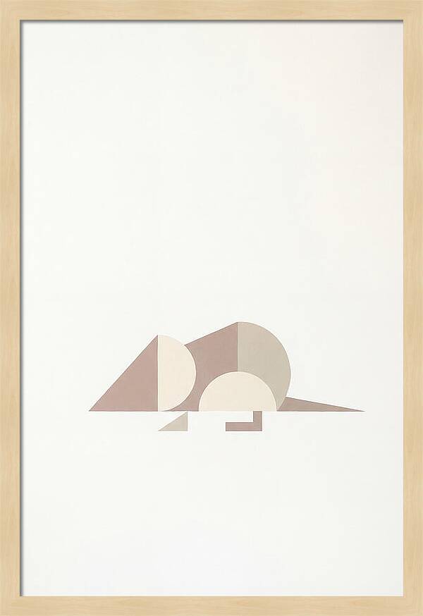 Shrew Minimalism In Shapes