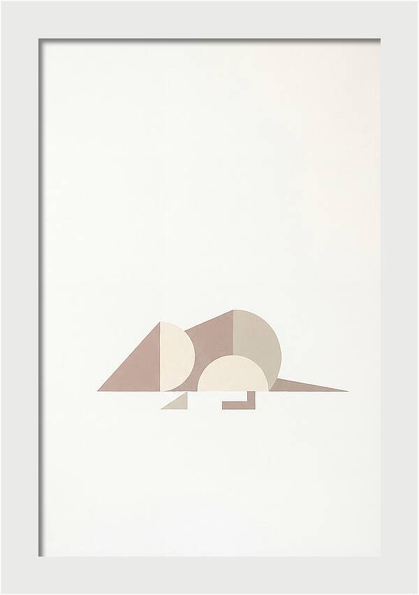 Shrew Minimalism In Shapes