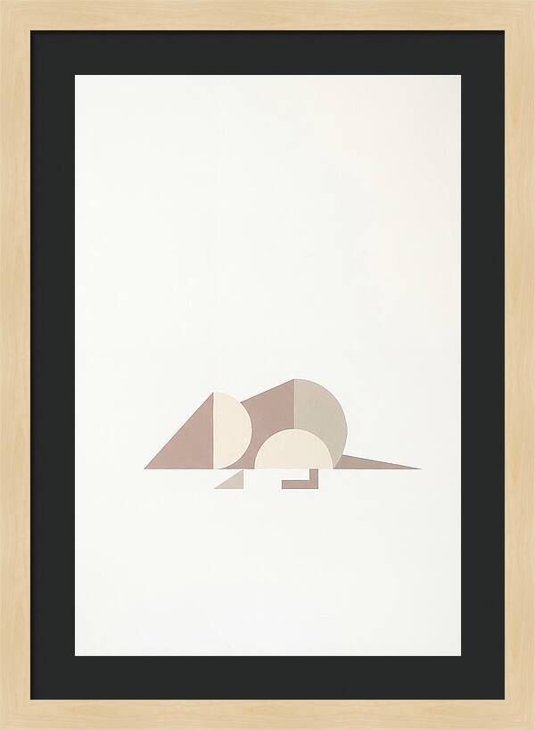 Shrew Minimalism In Shapes