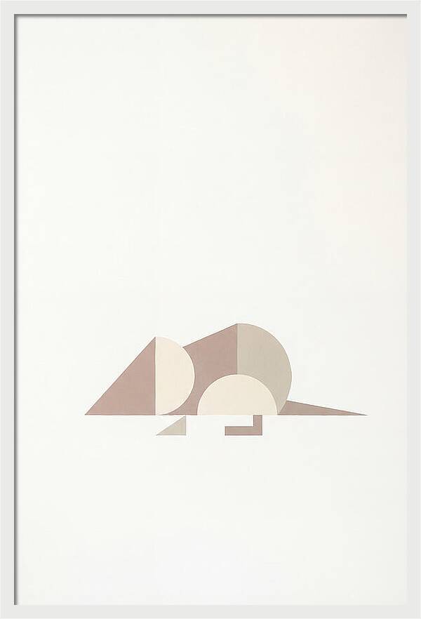 Shrew Minimalism In Shapes