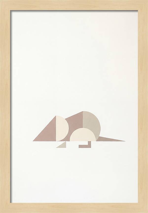 Shrew Minimalism In Shapes
