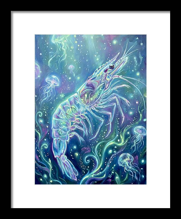 Shrimp Among Jellyfish