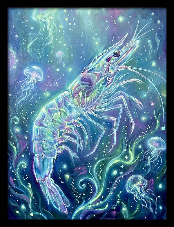 Shrimp Among Jellyfish