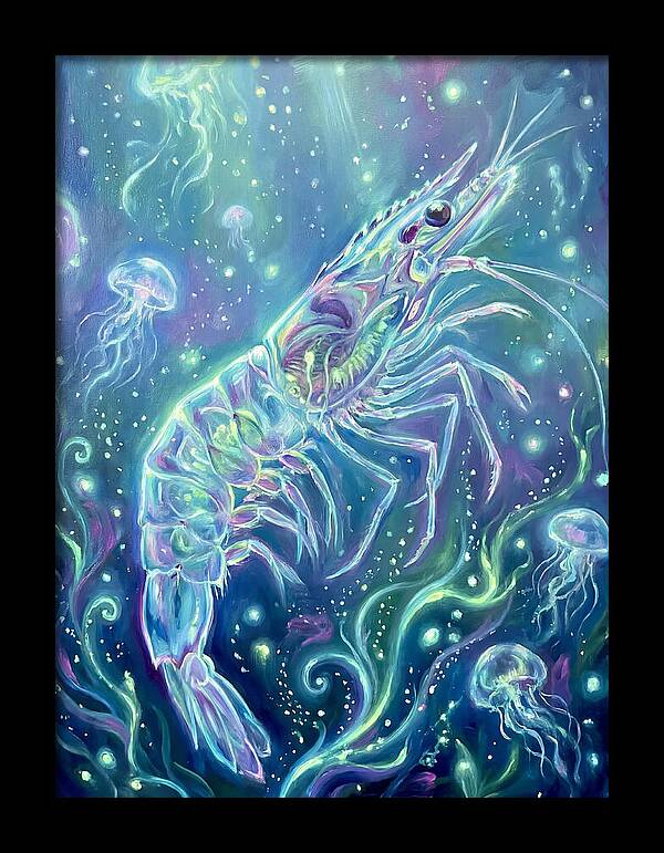 Shrimp Among Jellyfish