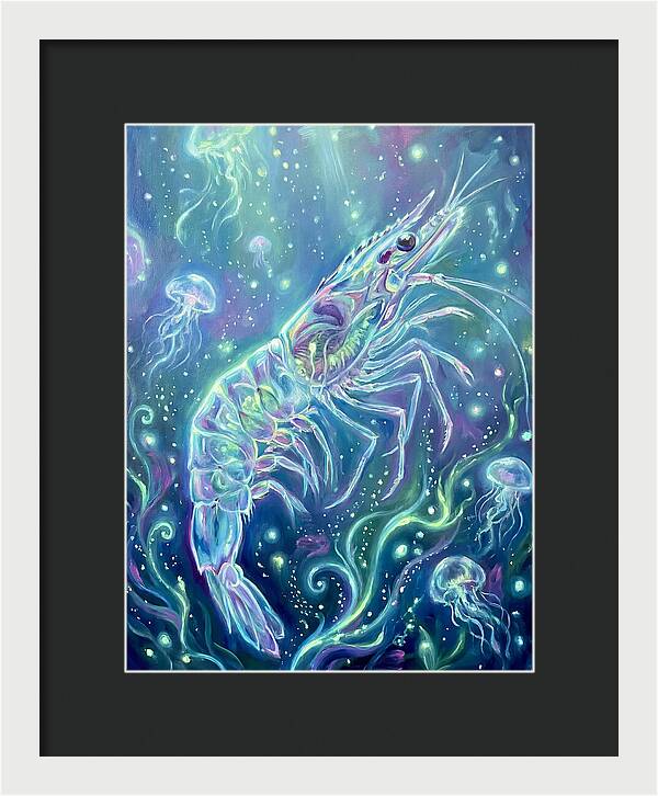 Shrimp Among Jellyfish