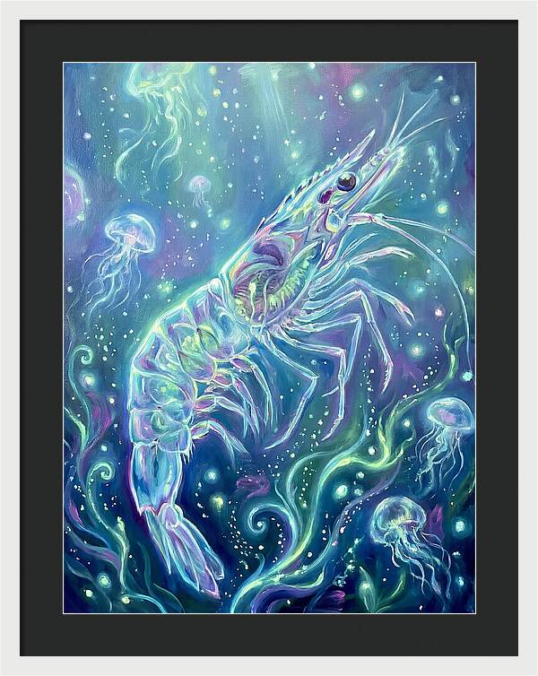 Shrimp Among Jellyfish