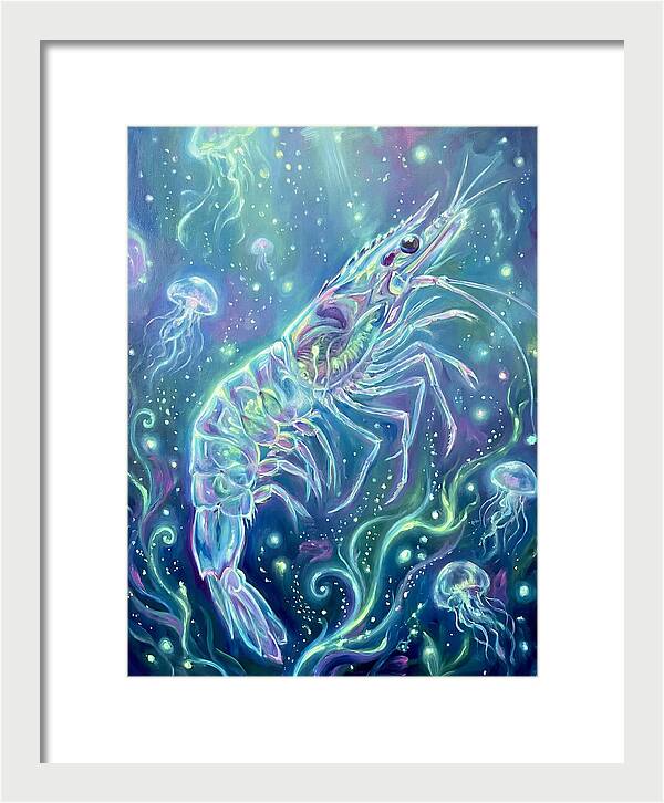 Shrimp Among Jellyfish