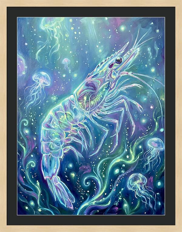 Shrimp Among Jellyfish