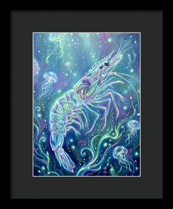 Shrimp Among Jellyfish