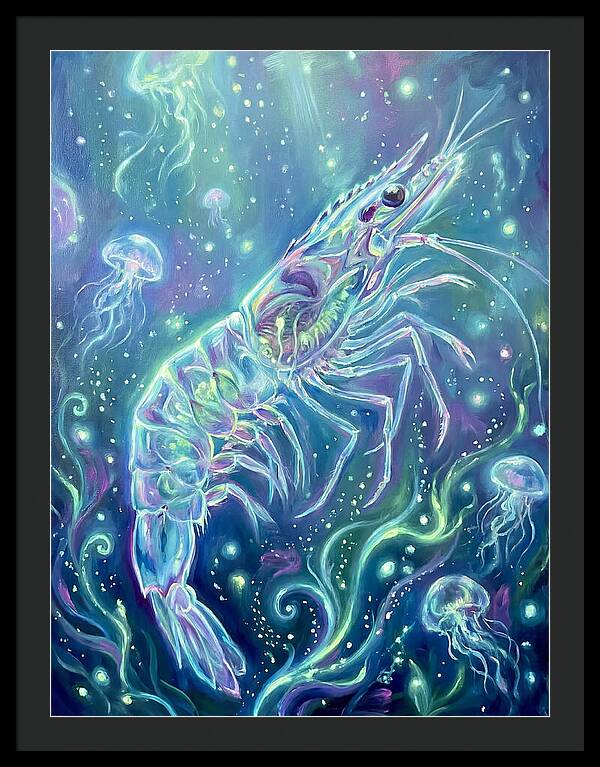 Shrimp Among Jellyfish