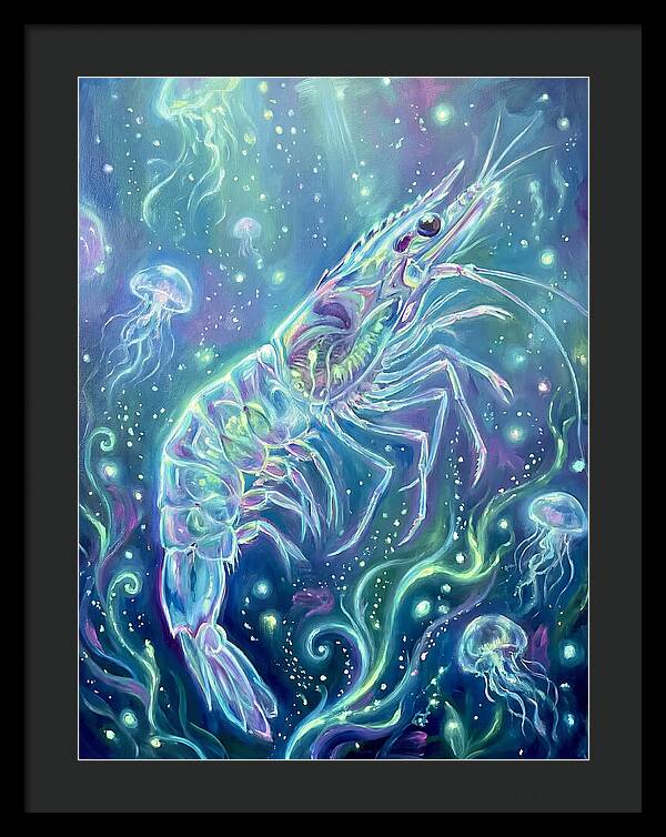 Shrimp Among Jellyfish