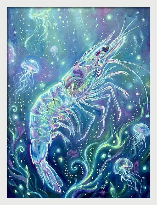 Shrimp Among Jellyfish