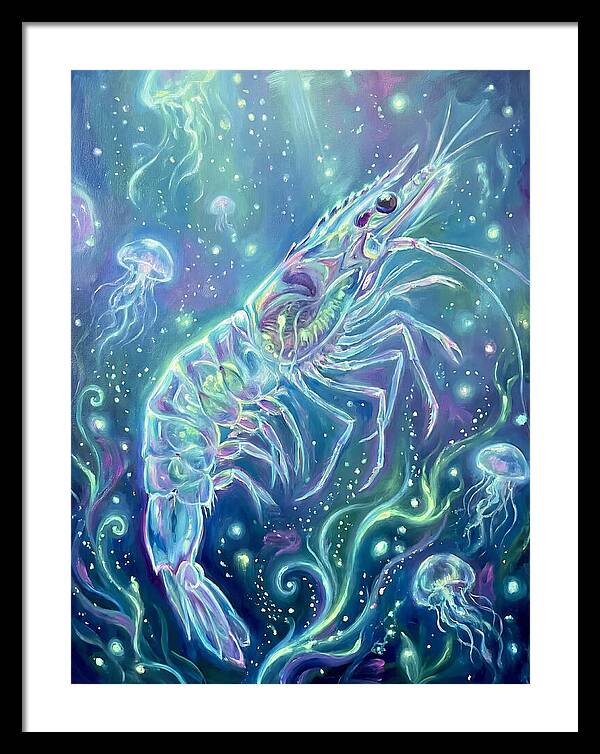 Shrimp Among Jellyfish