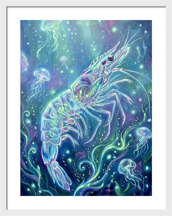 Shrimp Among Jellyfish