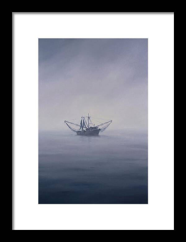 Shrimp Boat At Dawn