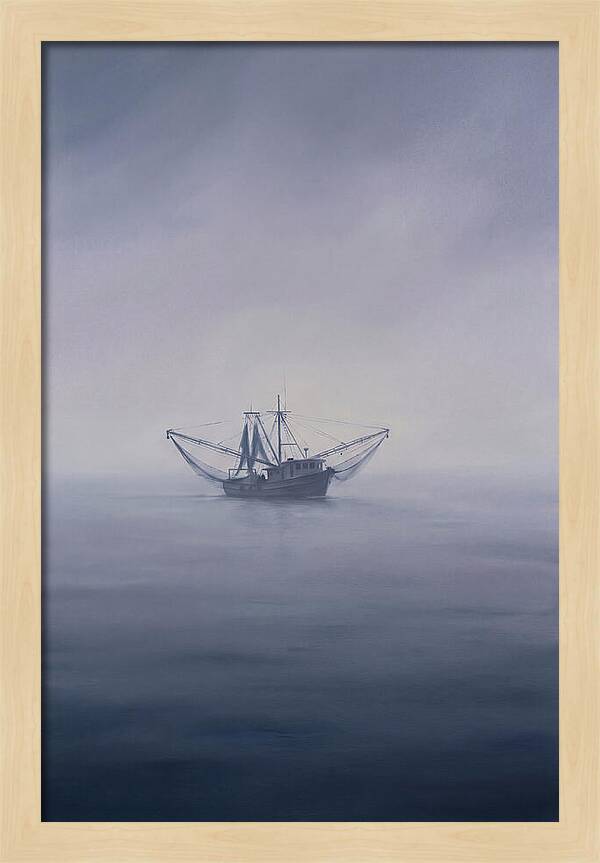Shrimp Boat At Dawn