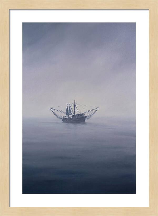 Shrimp Boat At Dawn
