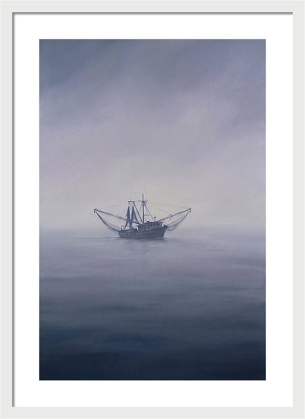 Shrimp Boat At Dawn