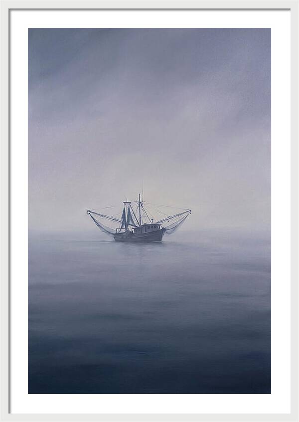 Shrimp Boat At Dawn