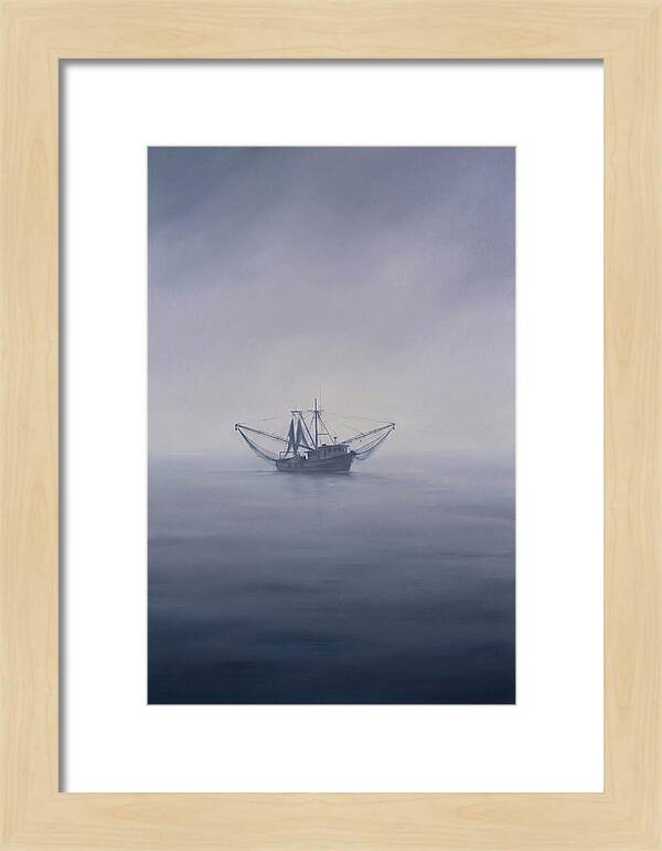 Shrimp Boat At Dawn