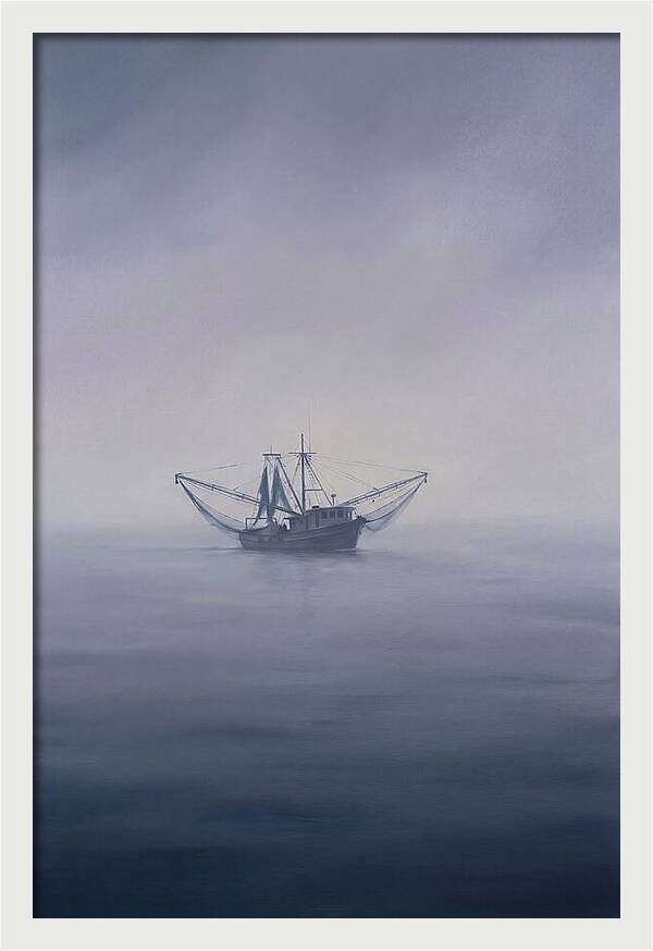 Shrimp Boat At Dawn