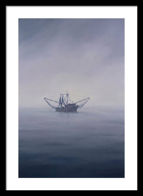 Shrimp Boat At Dawn