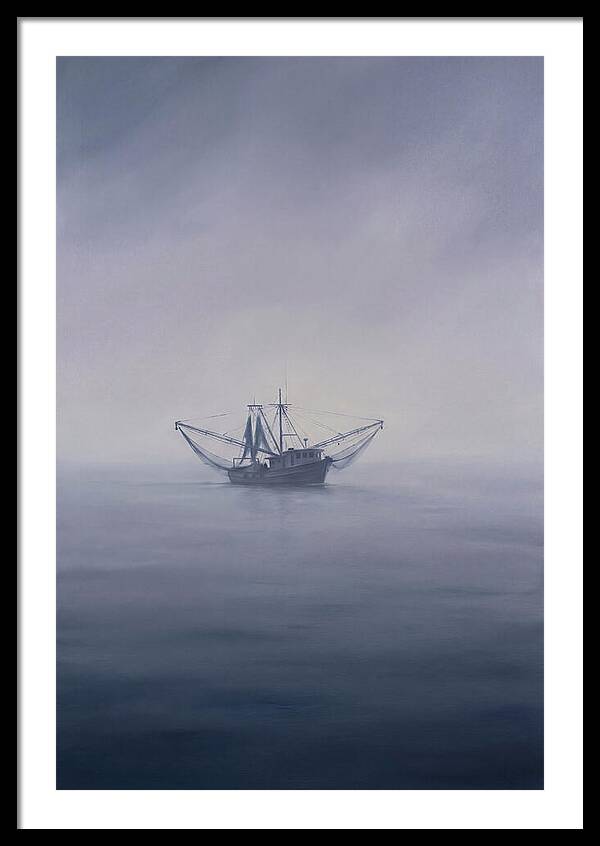 Shrimp Boat At Dawn