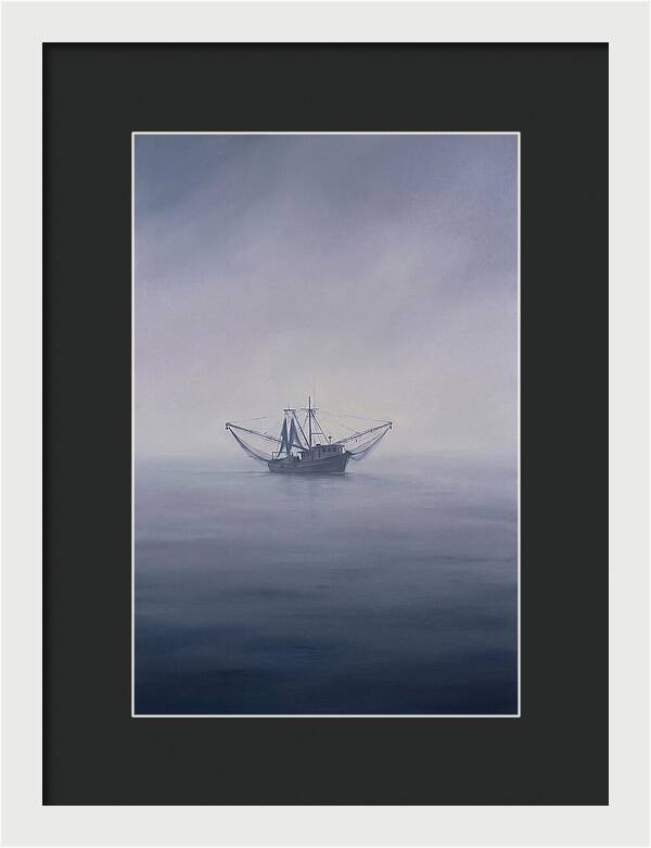 Shrimp Boat At Dawn