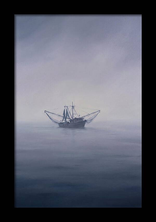 Shrimp Boat At Dawn