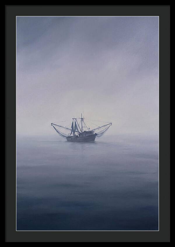 Shrimp Boat At Dawn
