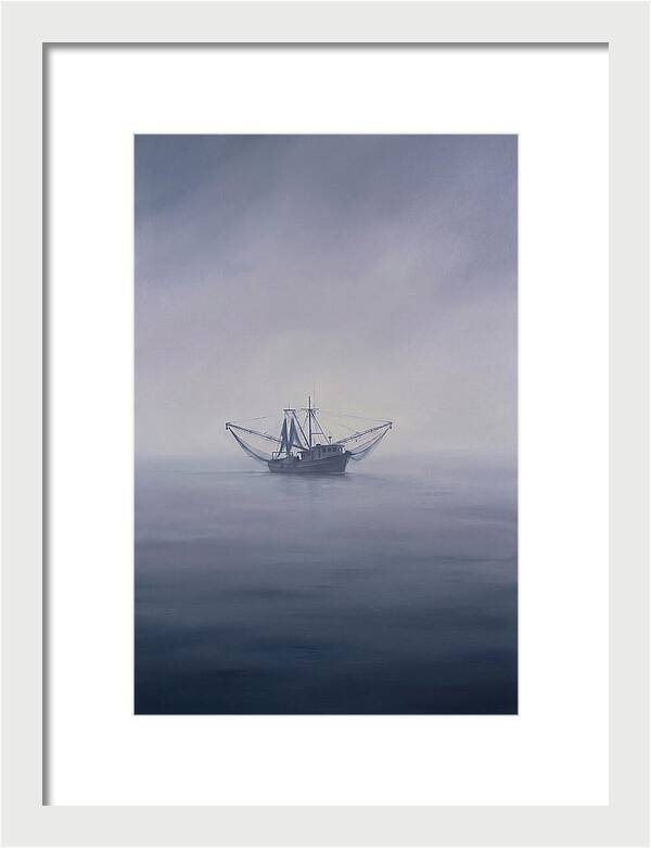 Shrimp Boat At Dawn