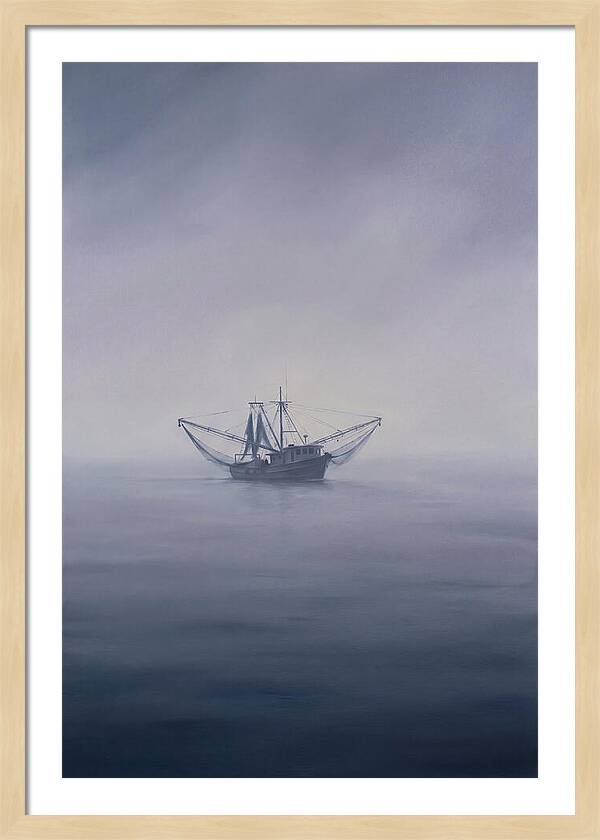 Shrimp Boat At Dawn