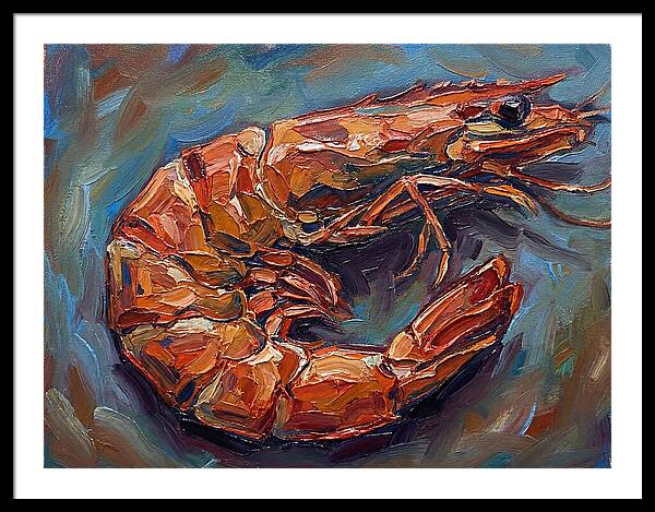 Shrimp In Vibrant Colors