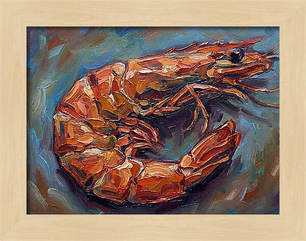 Shrimp In Vibrant Colors
